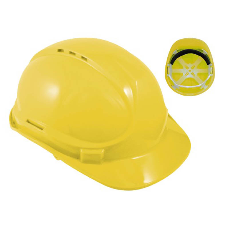 Yellow FortiHelm® Contract Safety Helmet